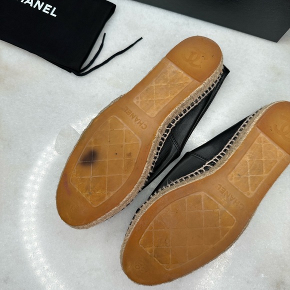 Chanel leather espadrilles size 39 - Picture 6 of 7